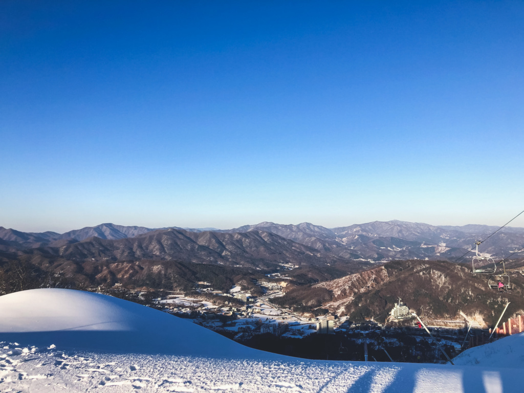 Phoenix Park Ski Resort in Korea (Pyeongchang)