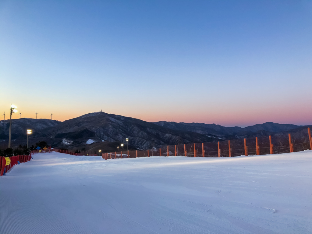 Phoenix Park Ski Resort in Korea (Pyeongchang)