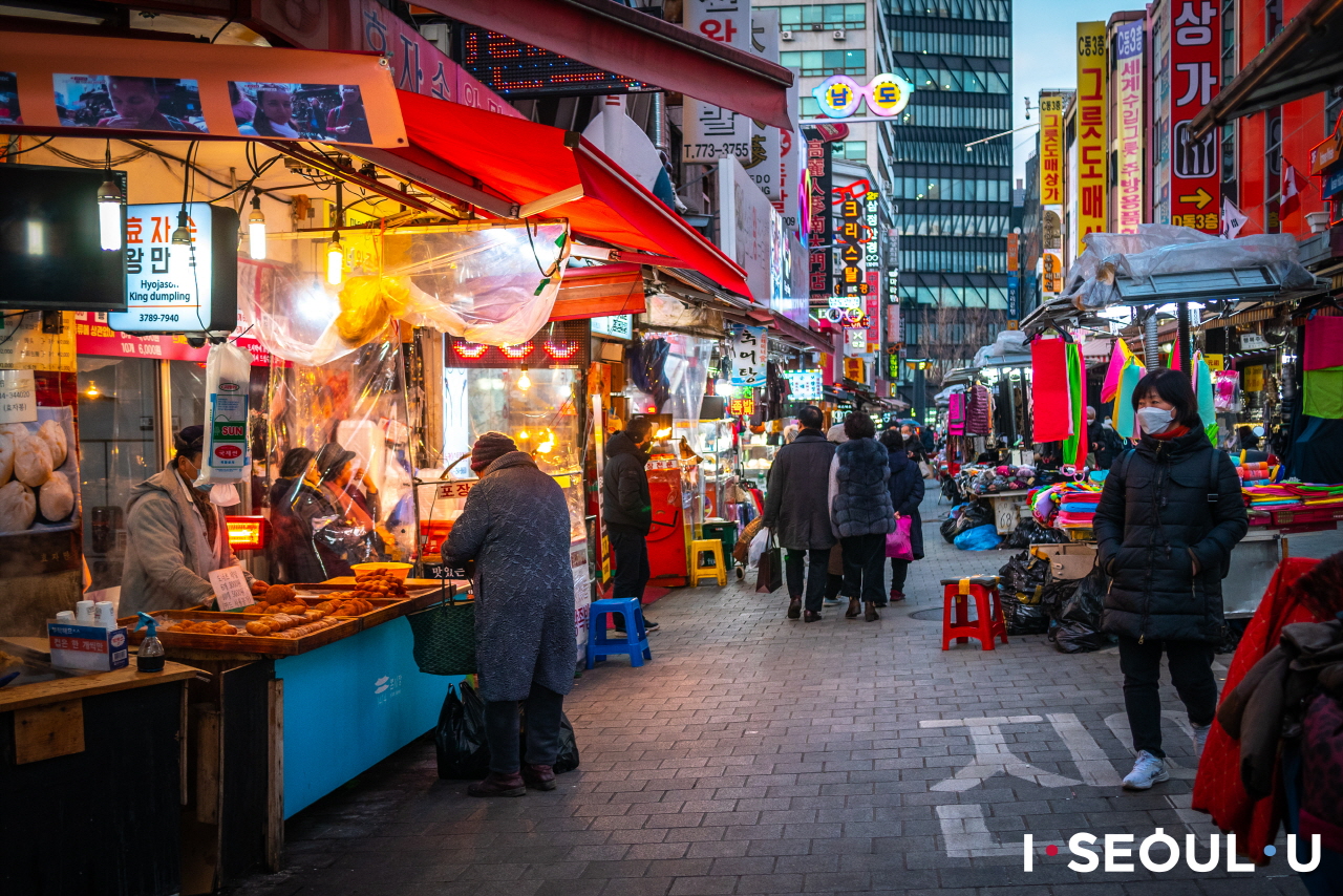 seoul market tour