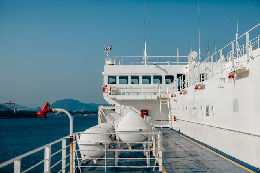 Ferry from Mokpo to Jeju 14