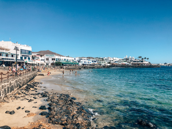 Playa Blanca in Lanzarote