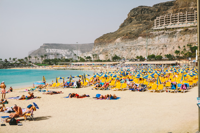 Amadores beach in Gran Canaria