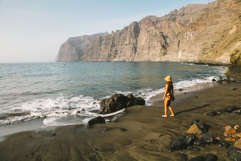 Los Gigantes, the most impressive cliffs in Tenerife