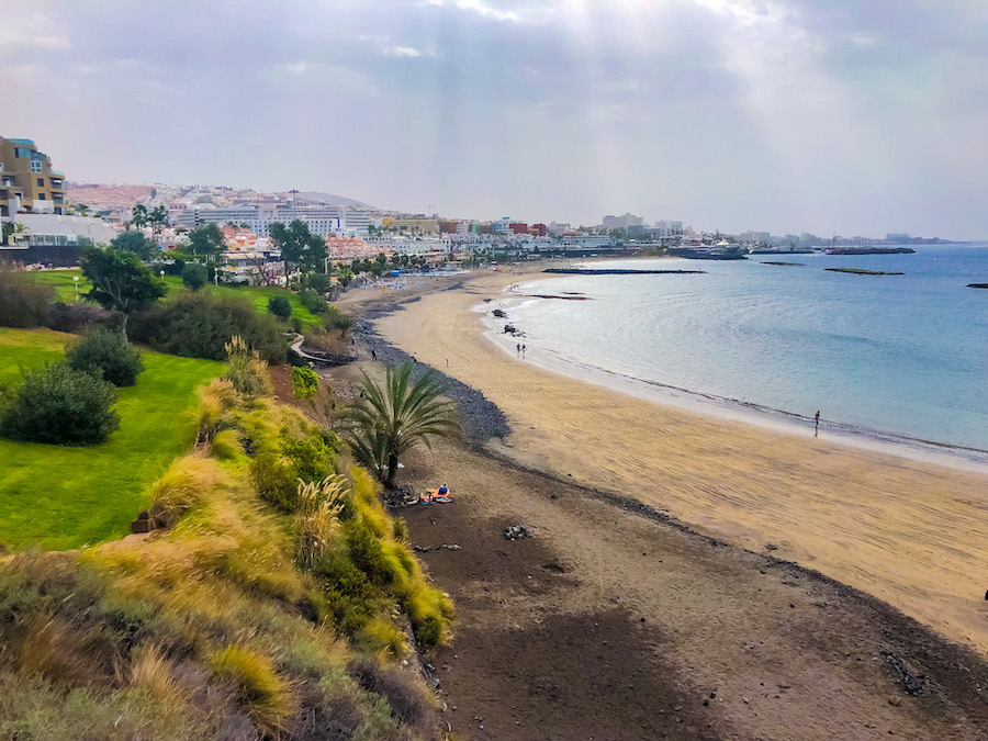 Playa Fanabe in Costa Adeje in Tenerife