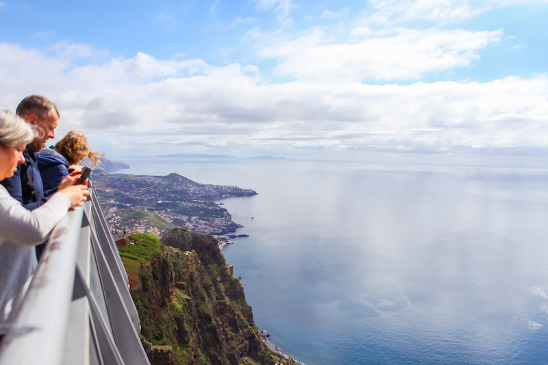 Best things to do in Madeira: View from the cliff at Cape Girao