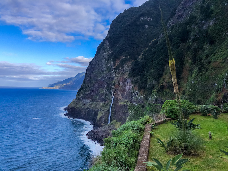 What to do in Madeira: Waterfall in Madeira