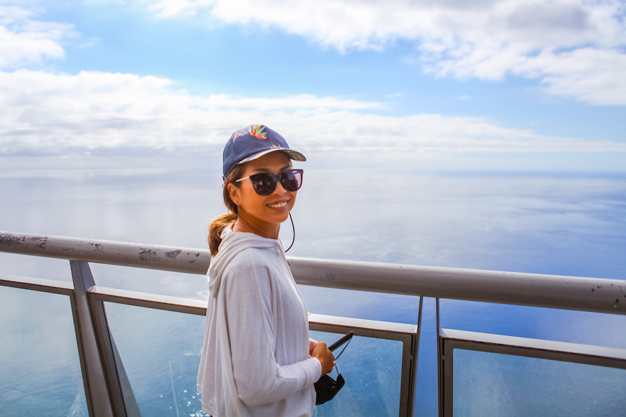 View from Cabo Girao skywalk