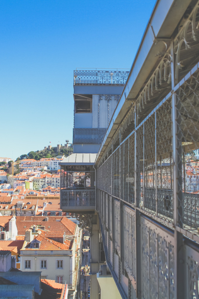 Santa Justa lift, one of the best things to see in Lisbon