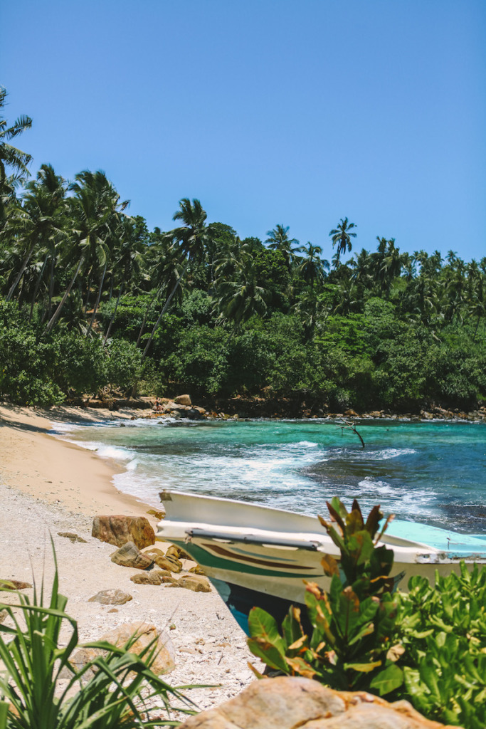 Secret Beach in Mirissa, South Sri Lanka