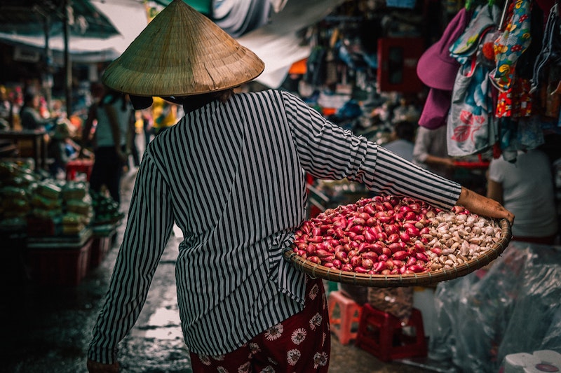 Market in Da Nang, Vietnam