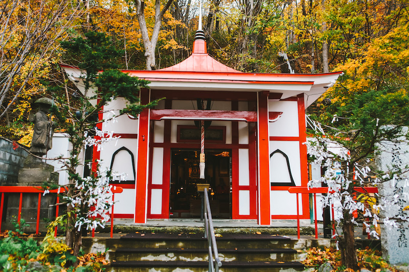 Temple in Jozankei