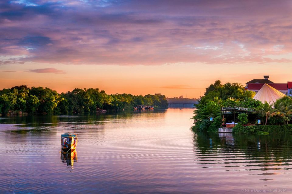 Perfume River in Hue, Vietnam's ancient capital