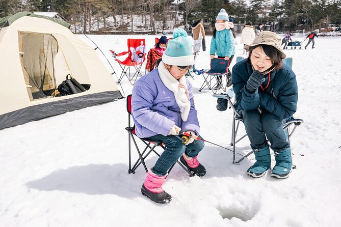 One of the best winter activity in Hokkaido: fish on ice