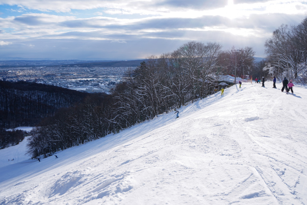 Mount Moiwa in Sapporo_Ski slope