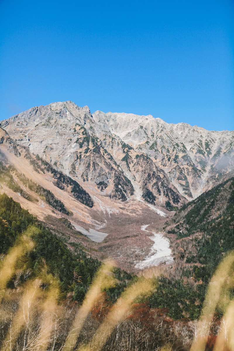 View of the Japanese Alps from Kamikochi