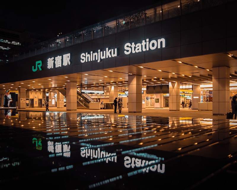 Shinjuku Train Station