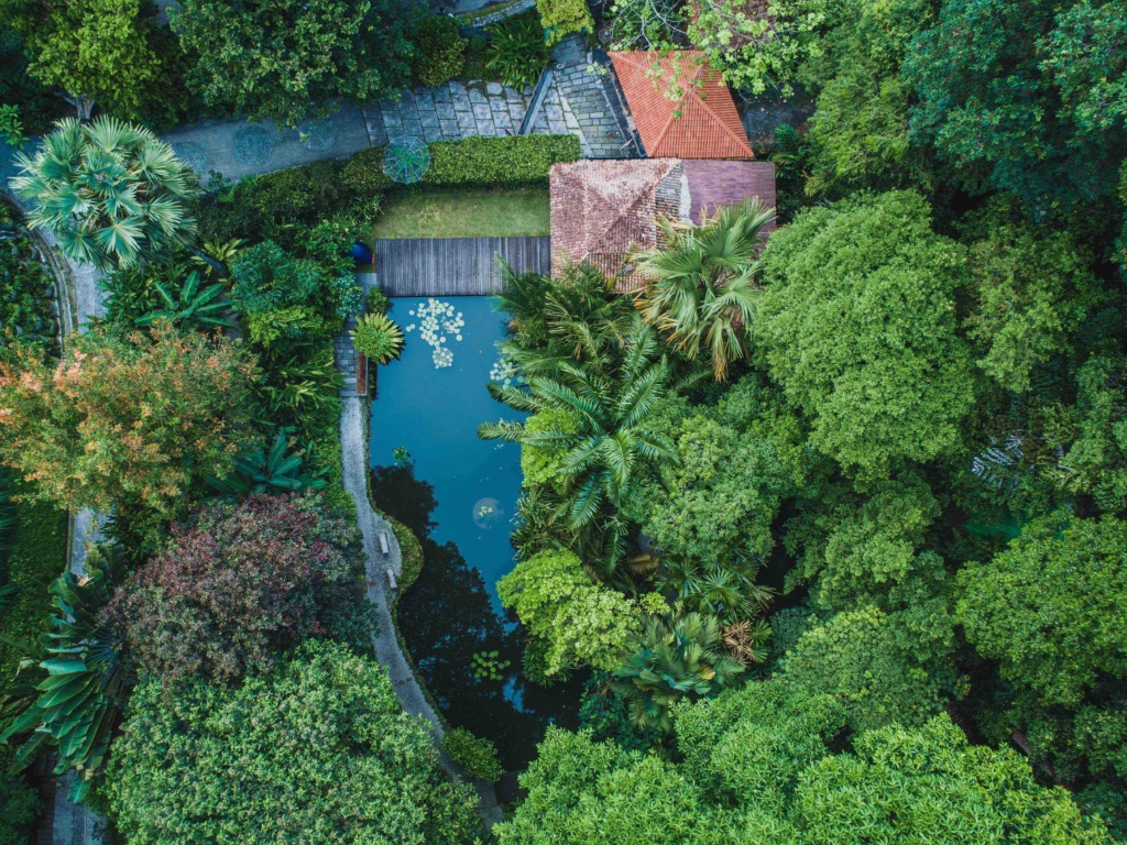 Tropical Spice Aerial View