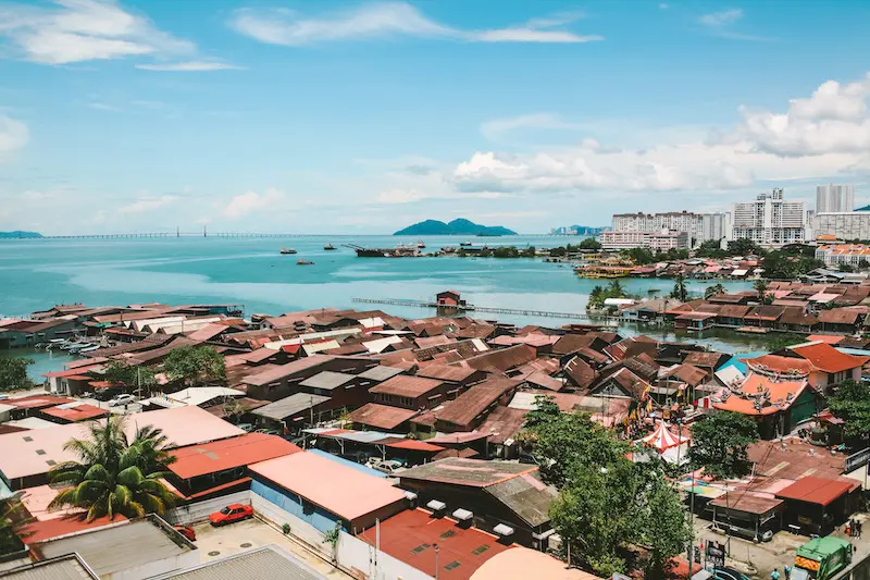 Clan Jetties in Penang