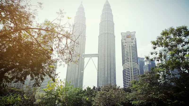 KLCC Park in Kuala Lumpur, Malaysia