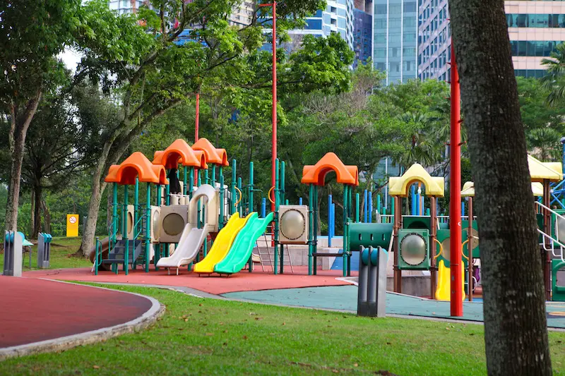 KLCC Park in Kuala Lumpur, Malaysia