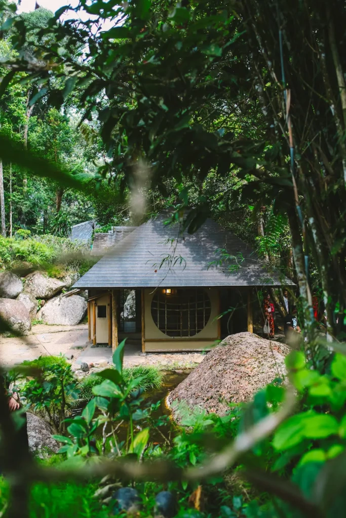 Japanese Garden near Colmar Tropicale in Malaysia