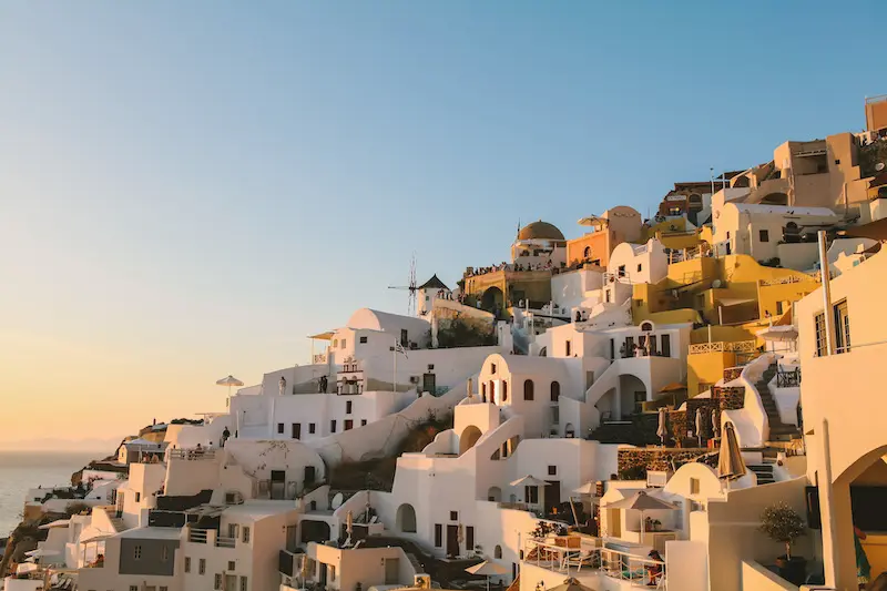 Oia in Santorini