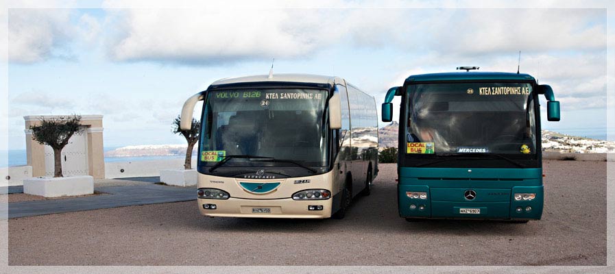 Best way to get around in Santorini