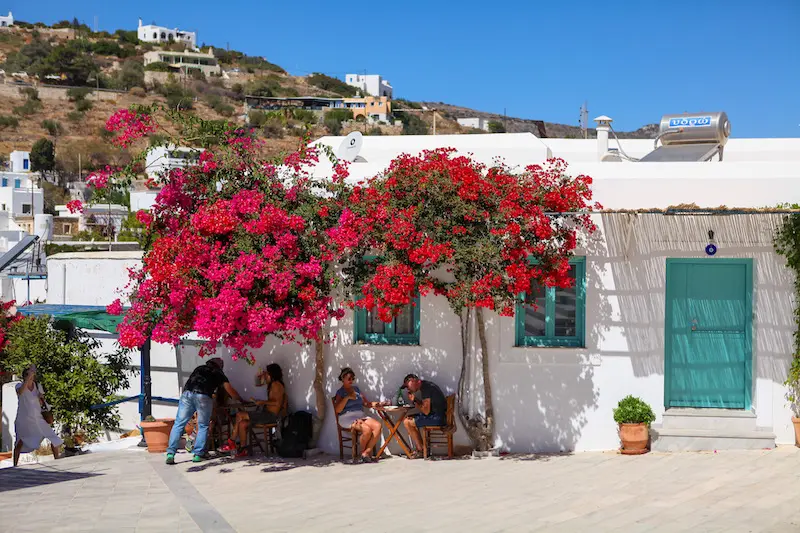 Lefkes in Paros, one of the most authentic villages