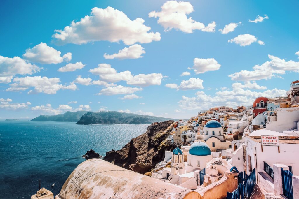 Santorini in Greece