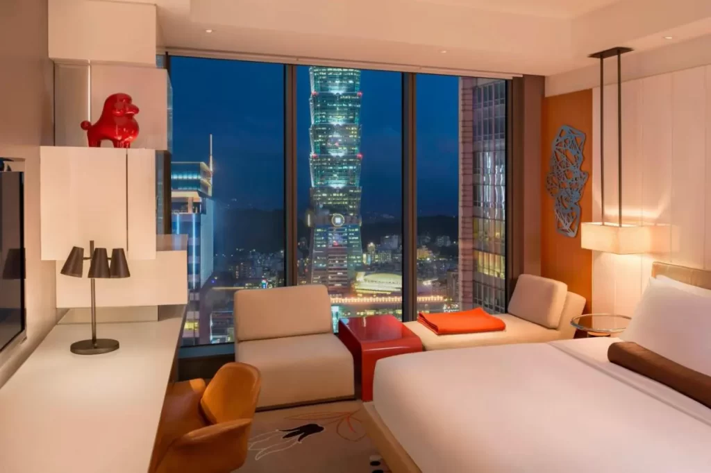 Best hotel with direct view on Taipei 101
