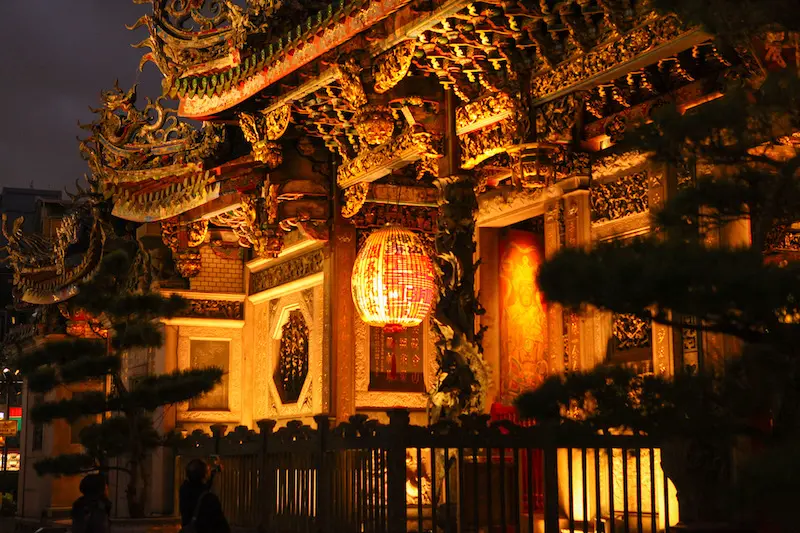 Longshan Temple in Taipei