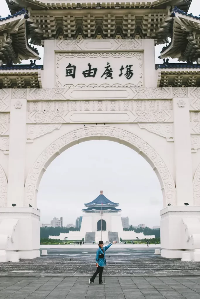 Chiang Kai Shek Memorial in Taipei