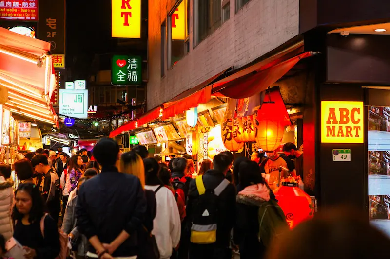 Night Markets in Taipei