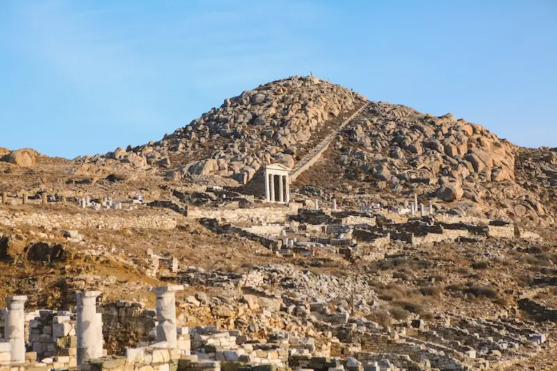 Temple of Isis on the island of Delos