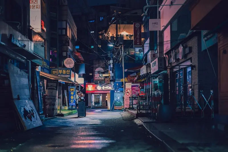 Seoul at Night: Hongdae