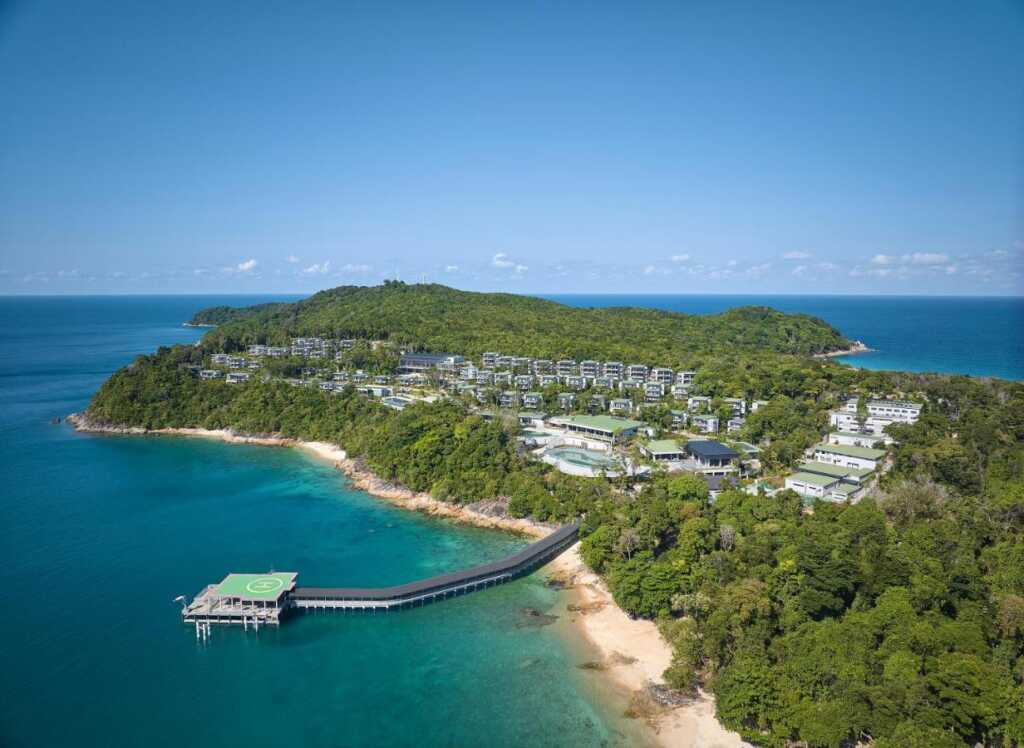 The Marriot Hotel in the Perhential Islands