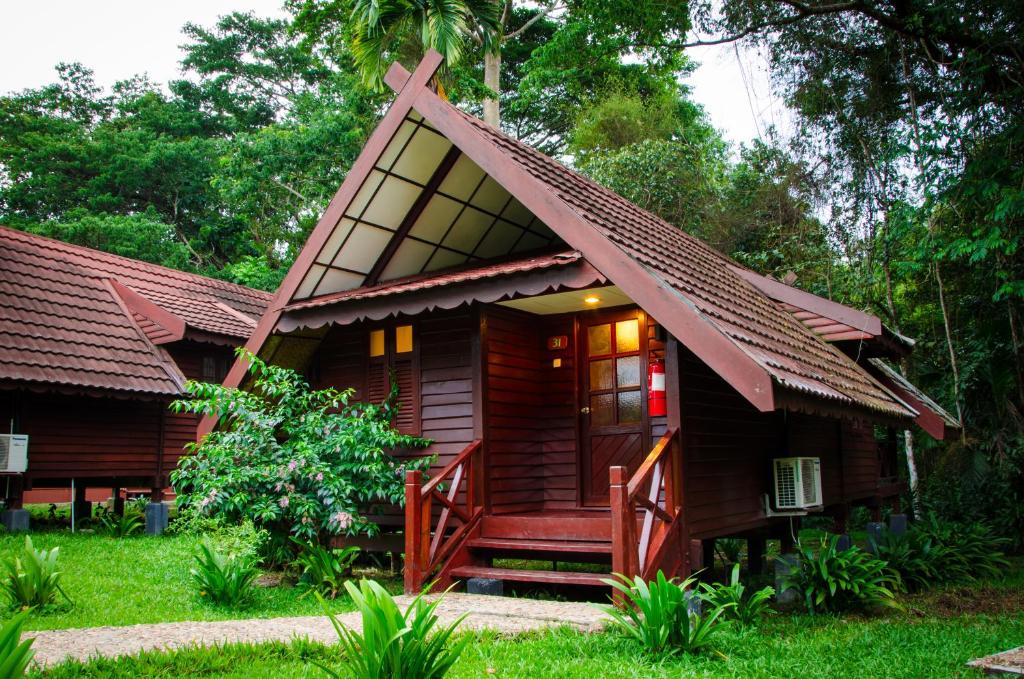 A bungalow at Mutiara Negara Hotel. 